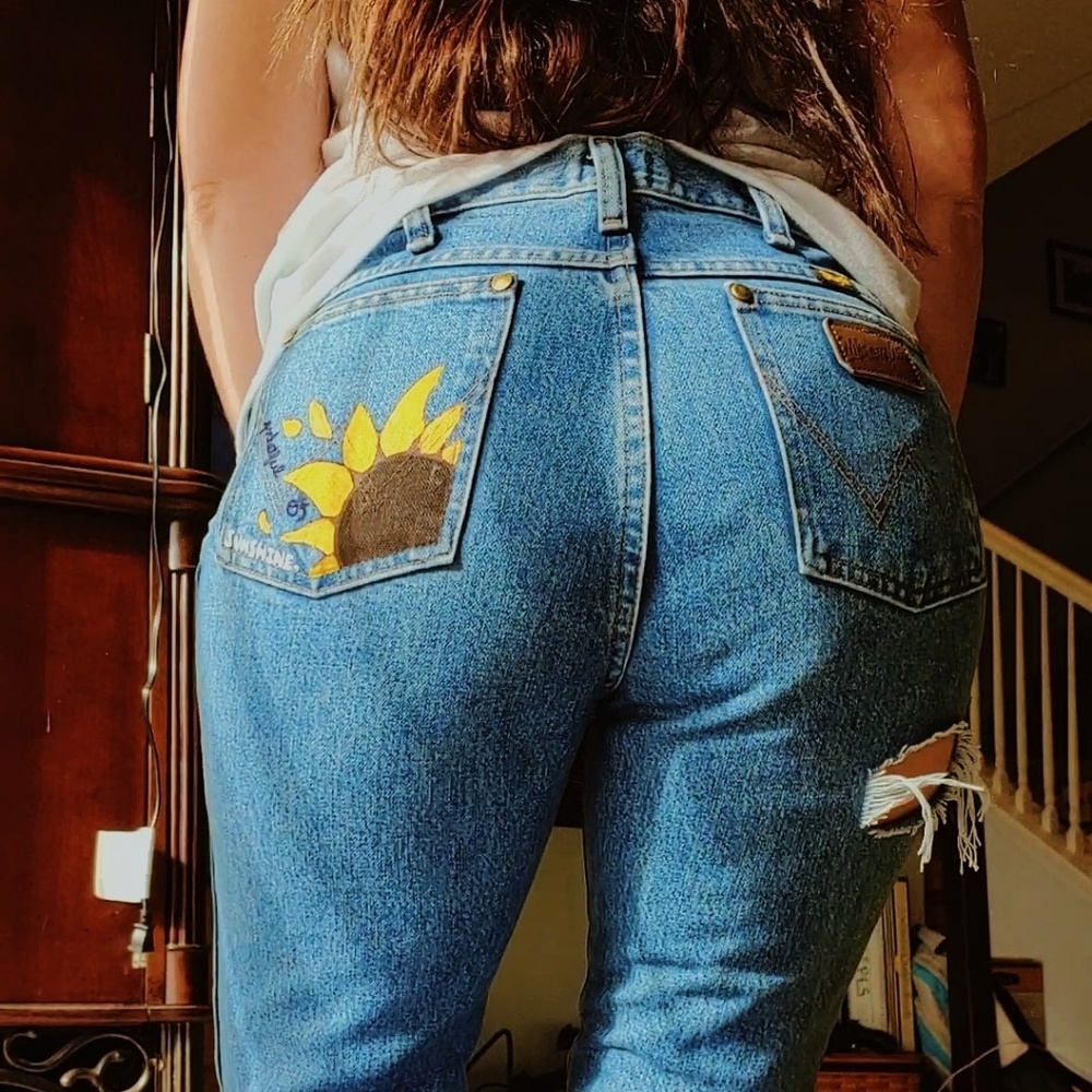 Custom jeans